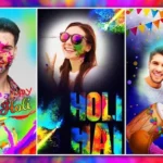 Happy Holi Photo Frame App 2025