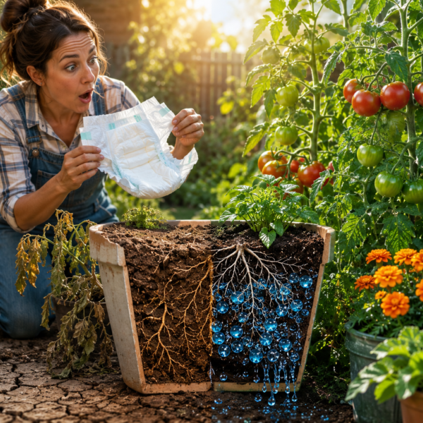 The Surprising Gardening Hack: How Diapers Can Help Your Plants Thrive