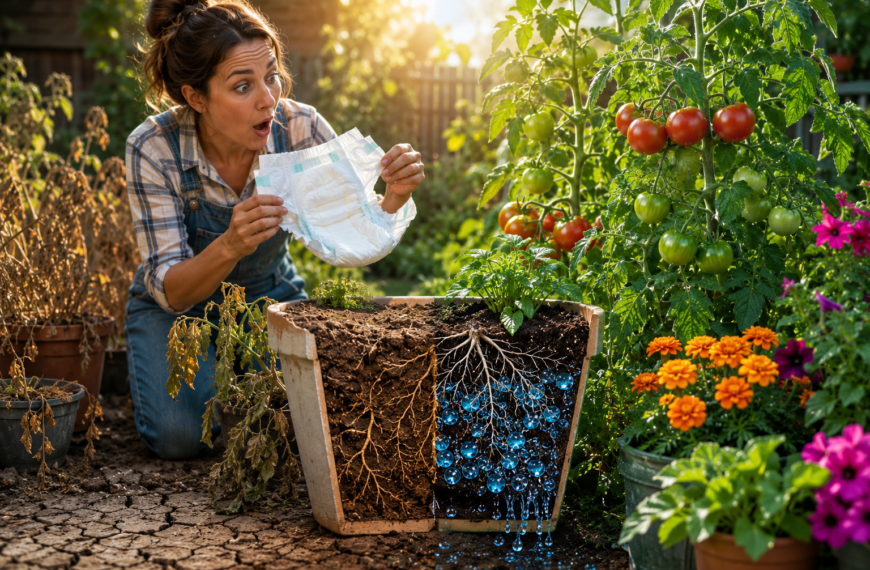 The Surprising Gardening Hack: How Diapers Can Help Your Plants Thrive